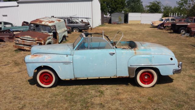 1949 dodge wayfarer convertible roadster hot rod traditional custom