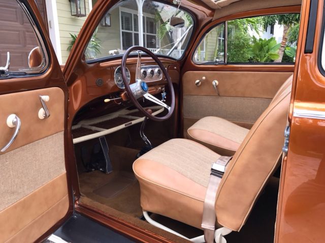 1952 volkswagen split window rag top frame off restoration no expense spared!!!