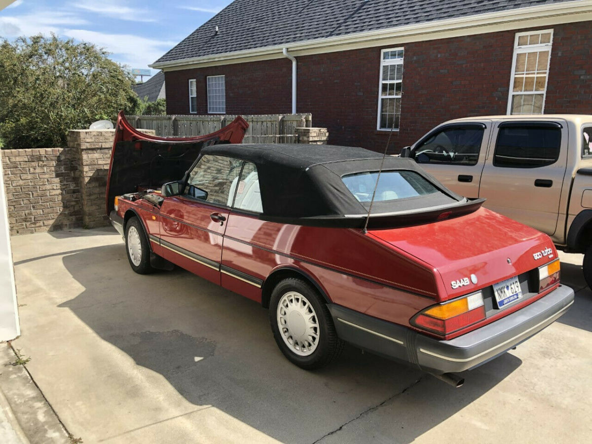 1990 saab turbo convertible