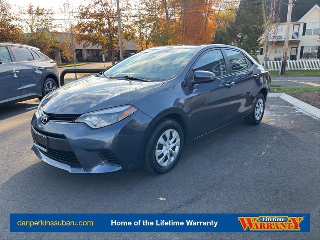 2016 toyota corolla l