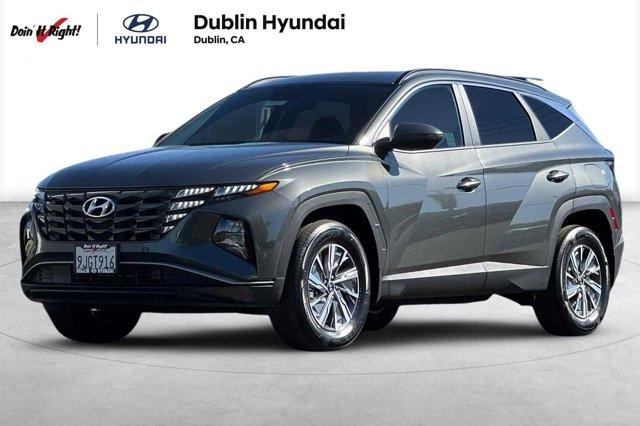 2024 hyundai tucson hybrid blue