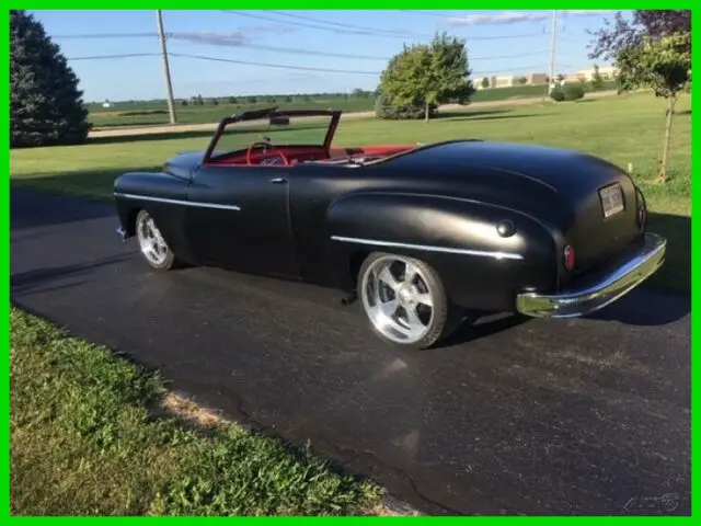 1949 dodge wayfarer convertible 350 v8 gas automatic 10 miles frame off resto