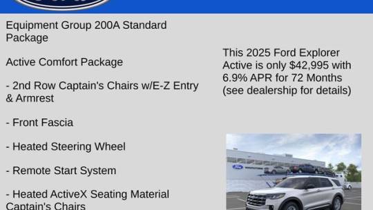 2025 Ford Explorer active