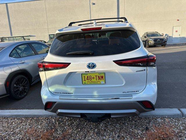 2023 toyota highlander hybrid platinum