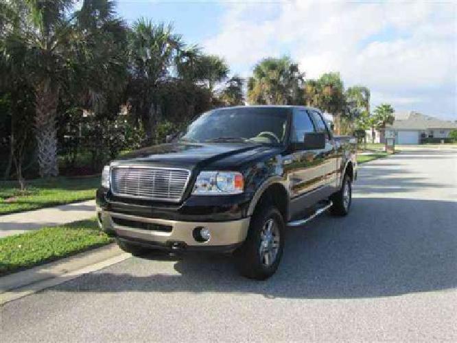 used 2006 ford f-150 lariat 4x4 truck, 77,504 miles in new smyrna beach, fl