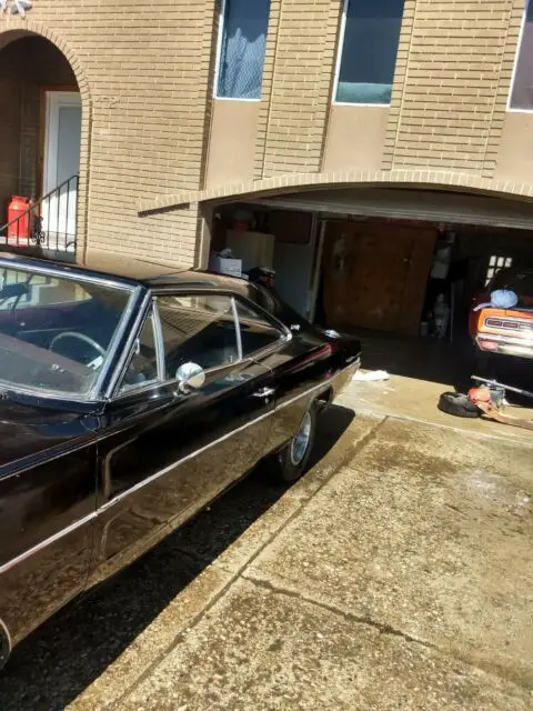 1968 dodge charger original blk