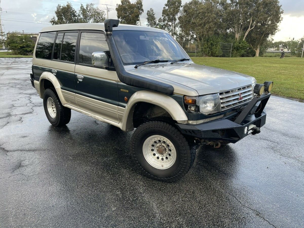 1992 mitsubishi pajero suv brown 4wd automatic exceed