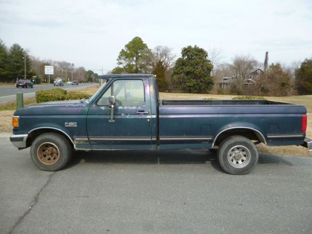1991 ford f-150 xlt lariat standard cab pickup 2-door 4.9l