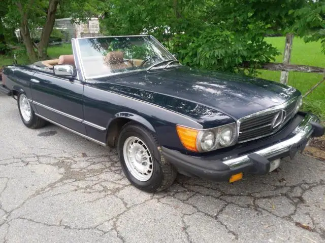 solid, straight, beautiful, low mileage, garage-kept 1981 mercedes 380sl