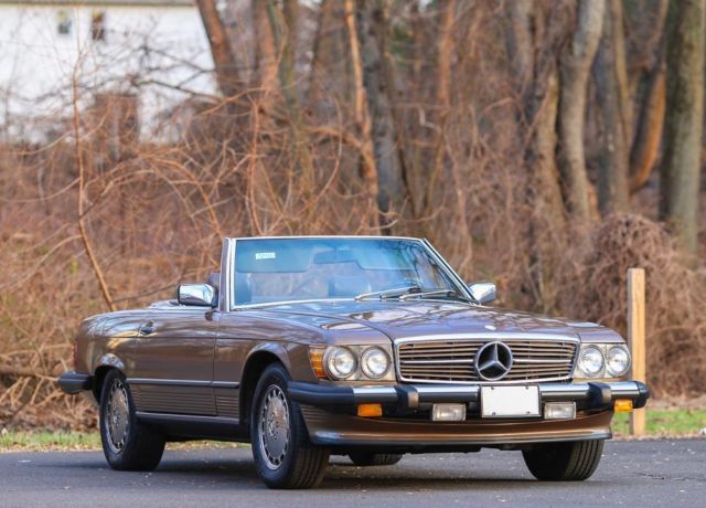 1987 mercedes benz 560sl 560 sl convertible california brand new soft top w107