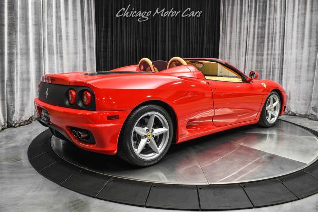 2001 ferrari 360 spider base