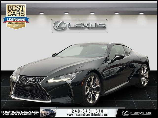 certified 2018 lexus lc 500 southfield, mi 48034 for sale in southfield, michigan