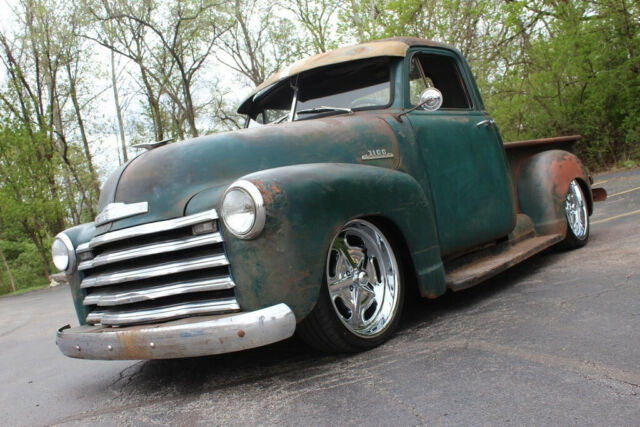 1953 chevy 3100 rat rod,restomod,350ci v8,700r4,pdb,ps,pro touring! patina