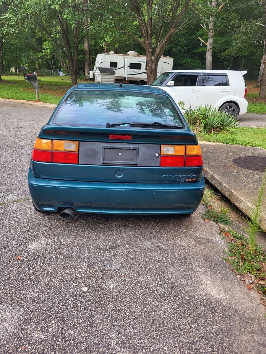 1990 volkswagen corrado green
