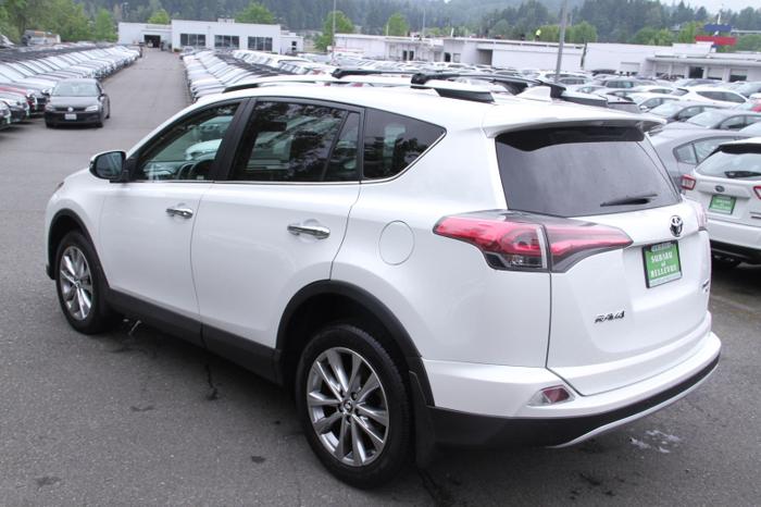 used 2016 toyota rav4 awd limited bellevue, wa 98007 for sale in bellevue, washington