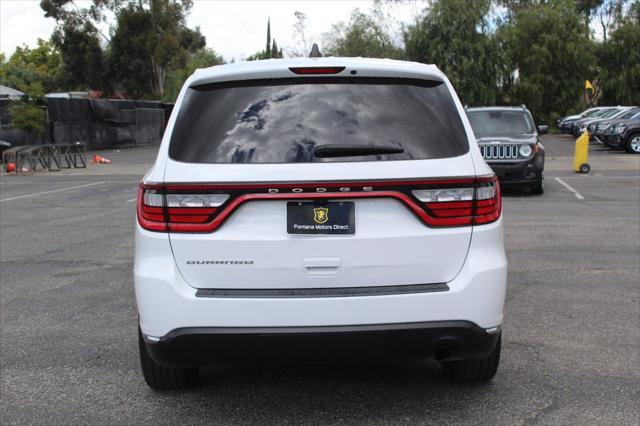 2020 dodge durango sxt rwd