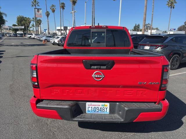 2022 nissan frontier sv