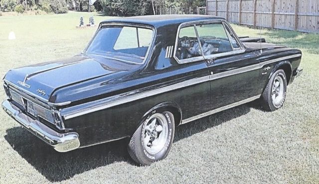 1963 plymouth fury sport 383 - excellent condition - black