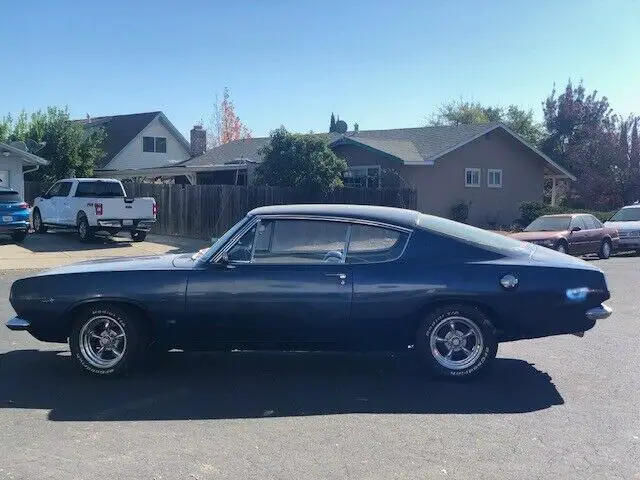 1967 plymouth barracuda fastback - runs & drives great!