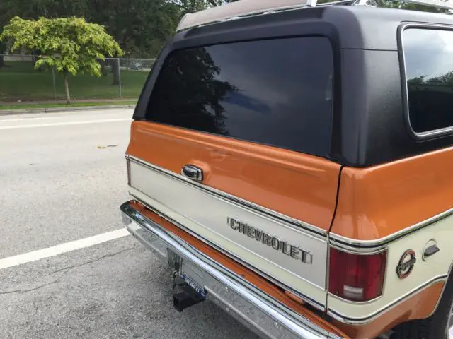 1973 chevy k5 blazer cheyenne rotisserie restoration- fully restored (la)
