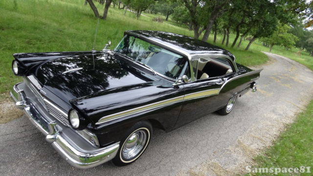 1957 ford fairlane 500 two door hardtop american classic - 292 y-block & solid