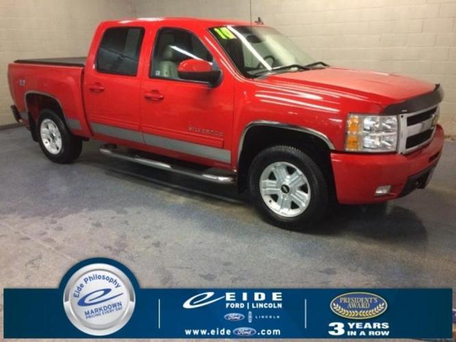 2010 chevrolet silverado 1500 ltz 4x4 ltz 4dr crew cab 5.8 ft. sb for sale in bismarck, north dakota