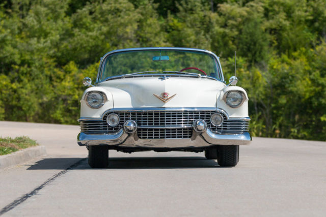 1954 cadillac eldorado convertible chrome wire wheels complete restoration