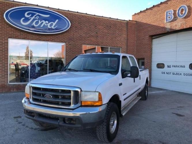 2000 ford f-350 super duty xlt 4dr crew cab xlt 4wd sb srw for sale in billings, montana