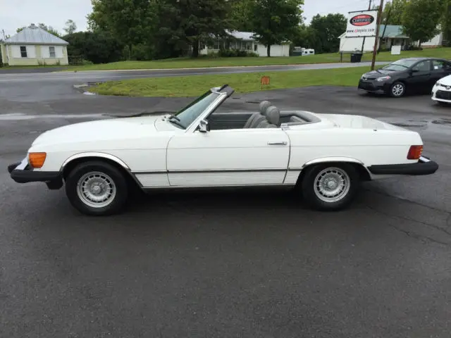 1983 mercedes benz 380 sl convertible rwd, new top