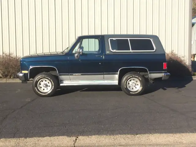 1990 chevrolet silverado k-5 blazer 4x4 2nd owner 97k miles 5.7l all original
