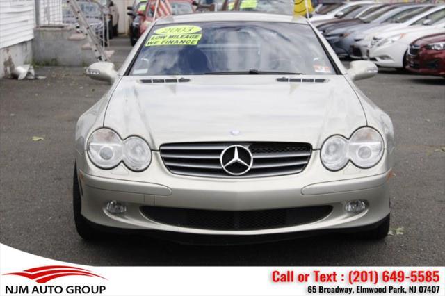 2003 mercedes-benz sl-class 2dr roadster 5.0l