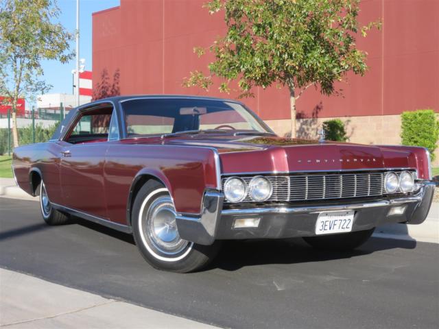 1967 lincoln continental coupe, 462ci, cold a/c, cruise, power windows, mint