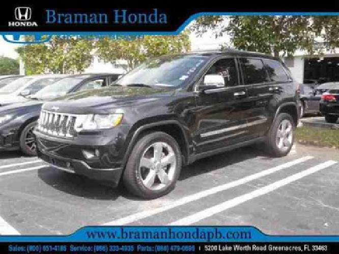 2012 jeep grand cherokee overland in greenacres, fl