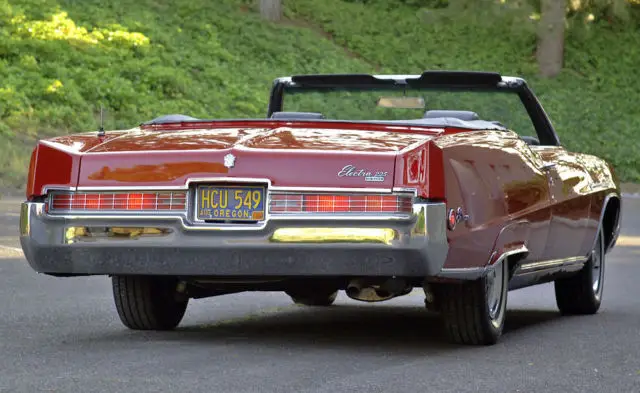 1969 buick electra 225 convertible - 2 owner oregon car - loaded with options