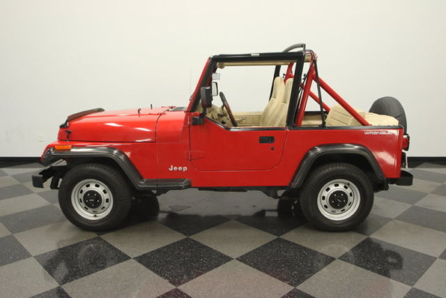 only 13k actual miles, 1 owner, clean history, all original, immaculate wrangler