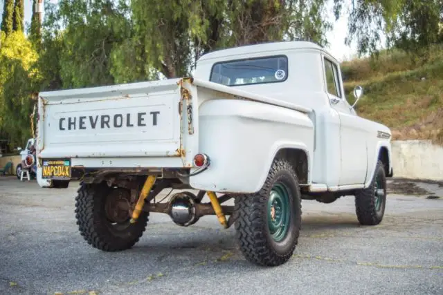 1959 chevrolet apache 31 napco 4x4 truck pickup 327 v8 1958 1957 task force