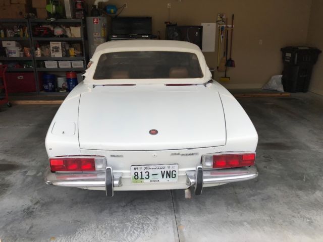 1971 fiat 124 spider, 1.8l