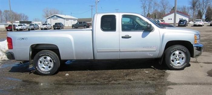 2013 chevrolet silverado 1500 lt 4x4 lt 4dr extended cab 8 ft. lb for sale in milbank, south dakota
