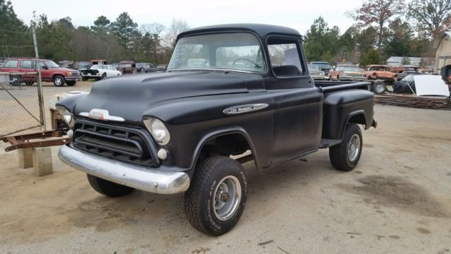 1957 chevrolet 3100 manual 4x4 v8 other gasoline