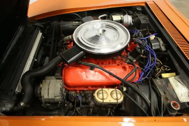 1972 chevrolet corvette 454 34047 miles ontario orange coupe 454 v8 automatic