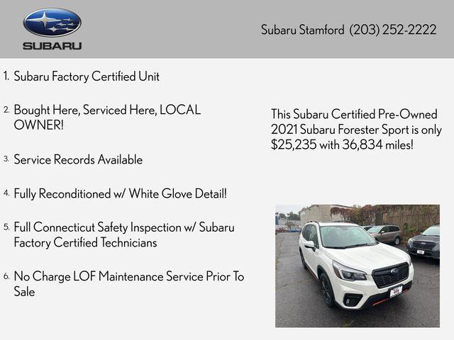 2021 subaru forester sport