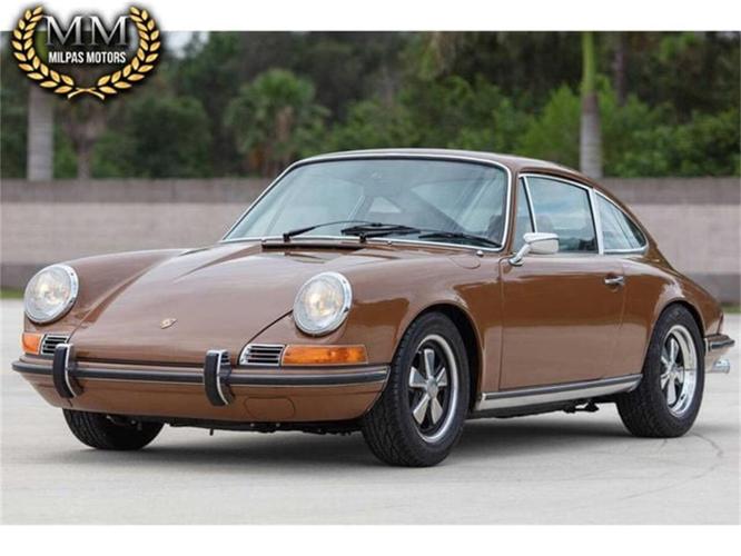 1972 porsche 911 in santa barbara, california