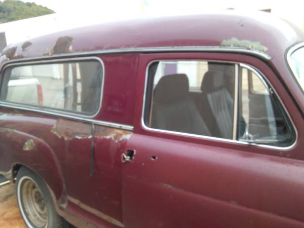 1956 mercedes-benz190-series hearse /ambulance