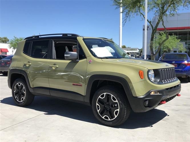 used 2015 jeep renegade 4wd trailhawk phoenix, az 85014 for sale in phoenix, arizona