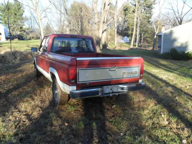1991 ford ranger xlt supercab with low mileage and no rust