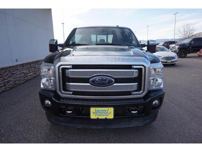 2015 ford f-350 super duty lariat 4x4 lariat 4dr crew cab 6.8 ft. sb srw pickup for sale in butte, montana