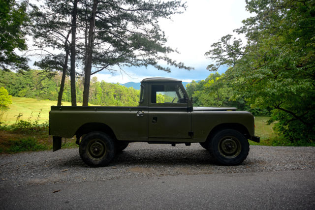 *rare* lhd 1982 land rover series iii 109 pick-up