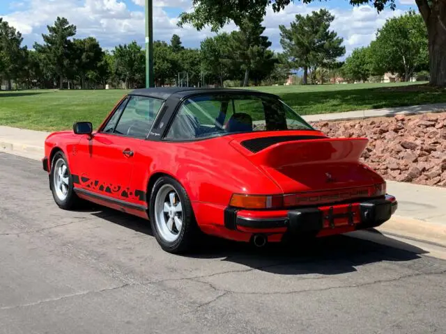 no reserve 1982 porsche 911 sc targa 80k original miles matching numbers