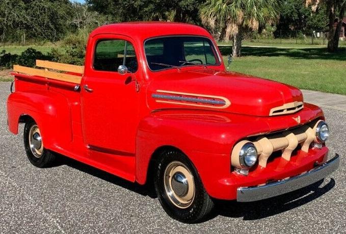 1951 ford f1 pickup truck 239 flathead v8 engine