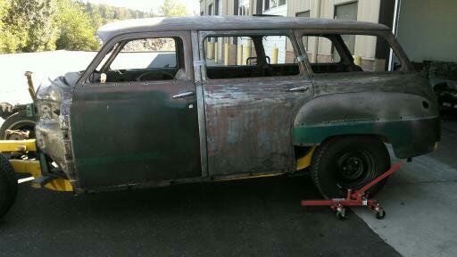 1953 desoto wagon custom street rod